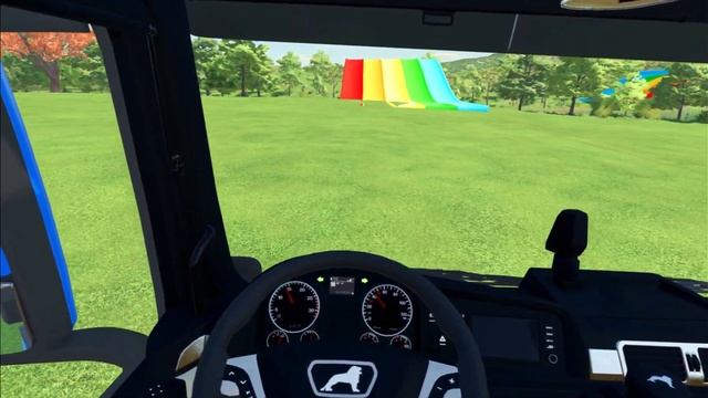 JCB & BALLS OF COLORS & TRIPLE JCB TRANSPORTING IN FS22 | FARMING SIMULATOR 22 |