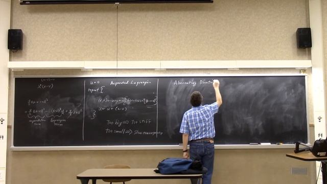 2020 ECE641 - Lecture 23: ADMM for Constrained Optimization смотреть онлайн