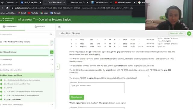 James 5026231076 2.3.6 Lab - Linux Servers смотреть онлайн