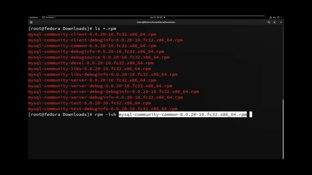 How To Install MySQL 8.0.20 Using RPM Bundle On Fedora 32 In Telugu смотреть онлайн