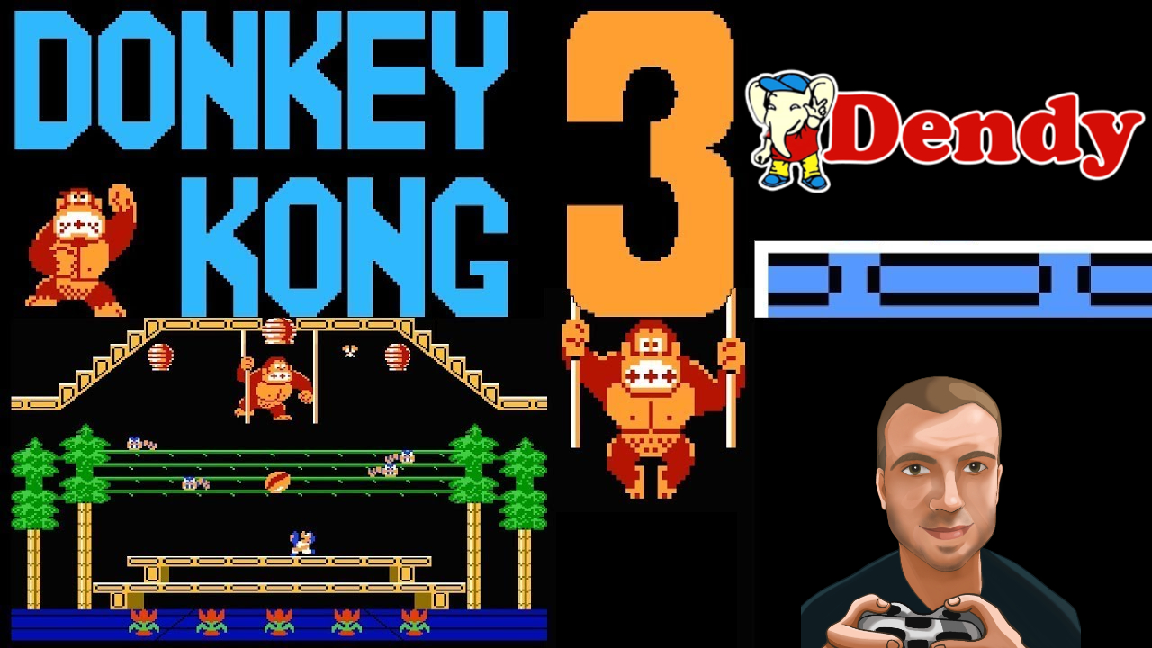 Donkey Kong 3 | NES смотреть онлайн