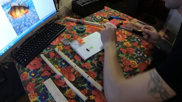 ПОПЛАВОЧНАЯ ЗИМНЯЯ УДОЧКА НА ОКУНЯ, ЛЕЩА, ПЛОТВУ. СВОИМИ РУКАМИ. смотреть онлайн