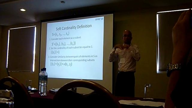 SPIRE10 Soft Cardinality Jimenez Gonzalez Gelbukh Part 1/2 смотреть онлайн