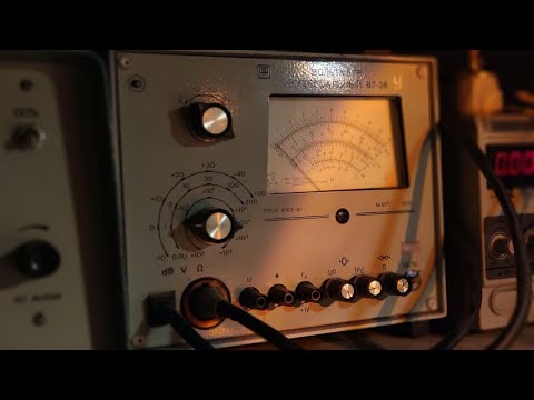 Обзор вольтметра В7-26 | Как мерить напряжение? смотреть онлайн