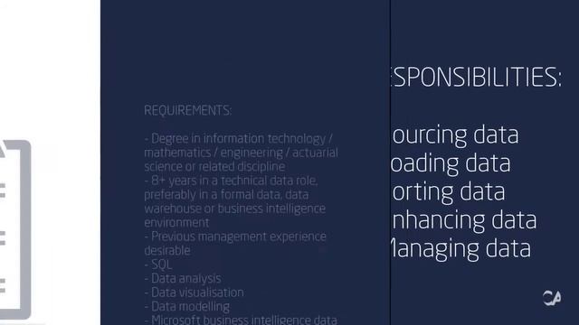 Lead Data Engineer Job - Cape Town, Northern Suburbs | CA Financial Appointments смотреть онлайн