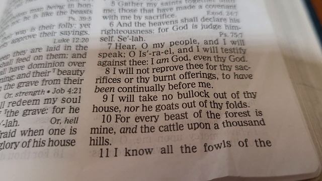 Psalm 50:7-10 смотреть онлайн