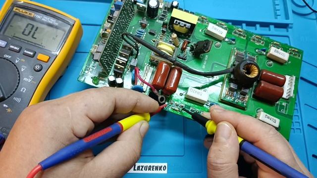 (M63-v3.4h) Поиск короткого замыкания в сварочном инверторе с помощью измерителя m63-v3.4h. Miron63 смотреть онлайн