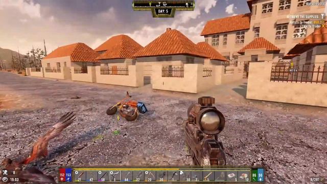 #09 New town - 7 Days To Die Darkness Falls Mod - Zombie Downfall RESET смотреть онлайн