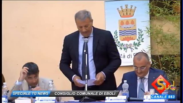 CONSIGLIO COMUNALE DI EBOLI seduta del 09/07/2015 смотреть онлайн