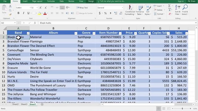 Sorting in Excel смотреть онлайн