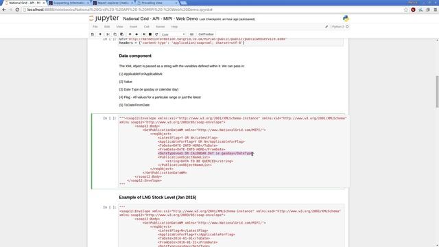 UK Gas market data - XML to Pandas dataframe смотреть онлайн