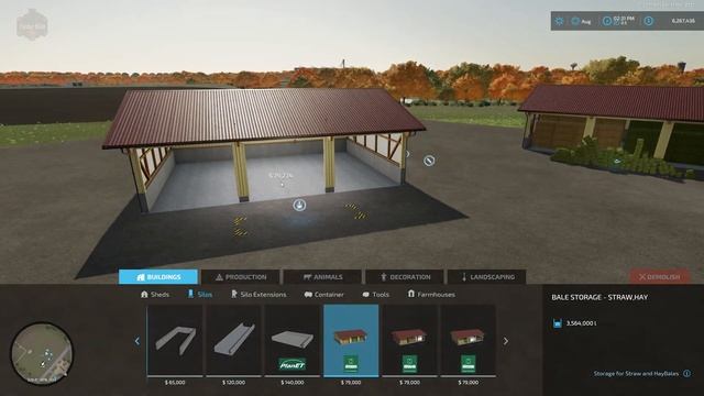 Bale Storage | Mod Review | Farming Simulator 22 смотреть онлайн