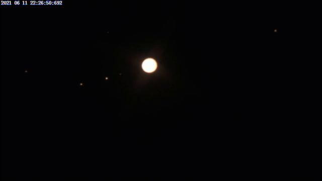 Затмение Ио 11 06 21 Io's eclipse 21:06:11 смотреть онлайн
