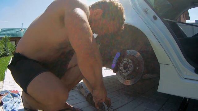 Коля Литой ep.18 Разваливается хонда? Ремонт пневмостойки. Туманки в красный ? смотреть онлайн