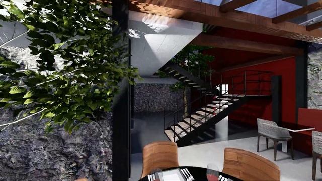 Tallulah Restaurant - Montaje AutoCad смотреть онлайн