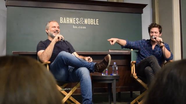 Pierce Brown & Peter V. Brett Talk Dark Age! | NYC Red Rising Event Vlog