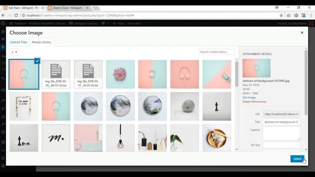 Miniport Portfolio WordPress Theme смотреть онлайн