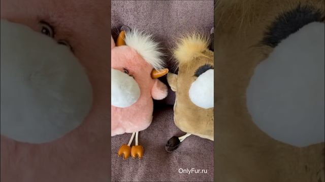 Бычок - подушка из натурального меха. смотреть онлайн