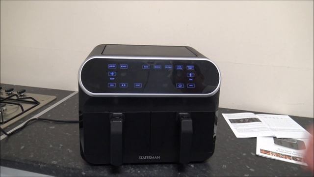 Statesman Dual Basket Airfryer смотреть онлайн
