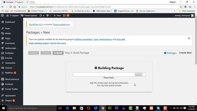 How to Backup & Restore WordPress Site With the WordPress Duplicator Plugin смотреть онлайн