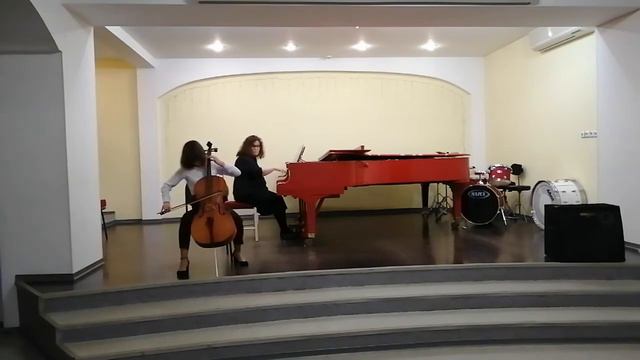 Базанова Софья (виолончель, 7 класс) Ц.Кюи Кантабиле, К.Сен-Санс Аллегро аппассионато смотреть онлайн