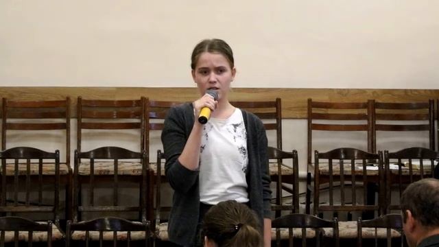 Жилович Таня - стих: "Возможно" (15.10.2017г.) смотреть онлайн