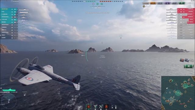 NEW CV Indomitable - The NEW Sky Conqueror || World of Warships смотреть онлайн