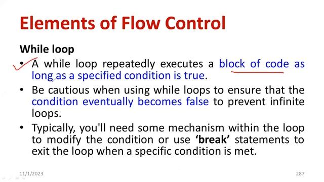 LOOPS IN PYTHON PROGRAMMING| FOR AND WHILE LOOPS IN PYTHON WITH EXAMPLES|Elements of flow control смотреть онлайн