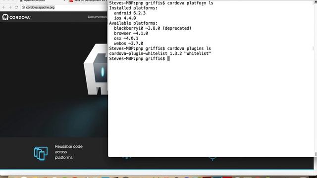 Installing Cordova 7 Mobile Platforms and Plugins смотреть онлайн