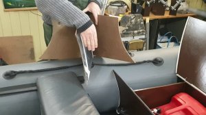 Носовой рундук своими руками, для пайольной лодки