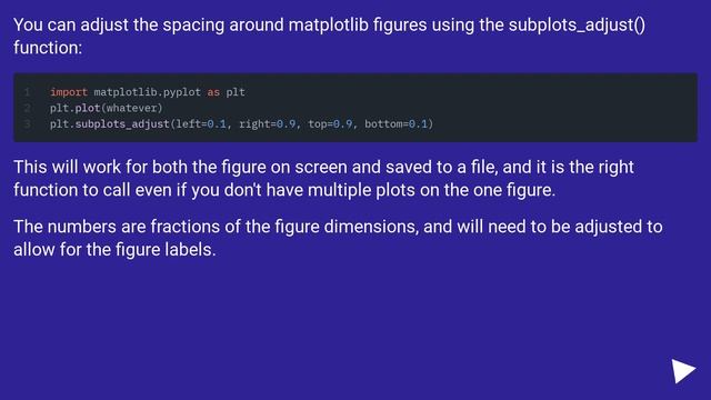 Reduce left and right margins in matplotlib plot смотреть онлайн