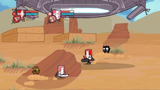 Castle Crashers - Full Game Walkthrough смотреть онлайн