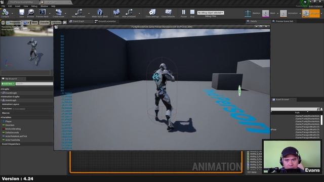 ANIMER un PERSO : TOURNER sur PLACE | Unreal Engine Formation Gratuite смотреть онлайн