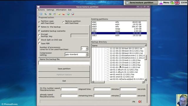 Restoring a qt4-fsarchiver backup partition, a Backing-up/Restoring app for Linux partitions смотреть онлайн
