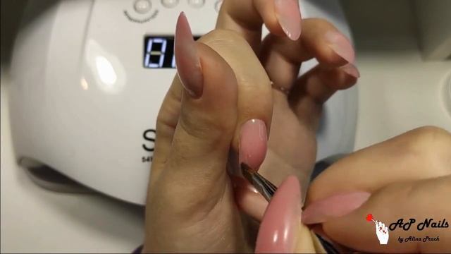 Быстрая коррекция ногтей / Градиент из блёсток / Аппаратный маникюр / Маникюр на себе смотреть онлайн