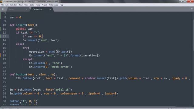 #2 python and tkinter gui calculator(Auto delete)المسح التلقائي في الالة الحاسبة смотреть онлайн