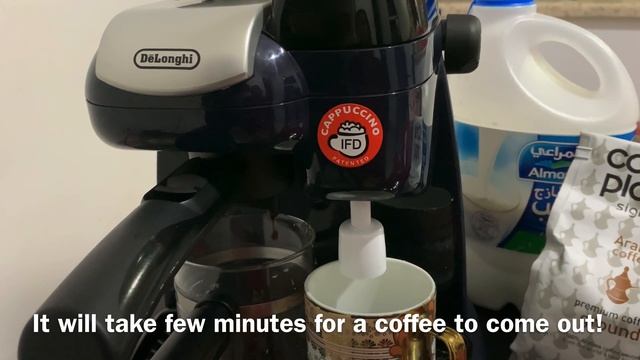 Coffee In My Delonghi EC9/Cappuccino coffee at home смотреть онлайн