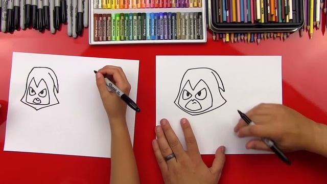 How To Draw Raven From Teen Titans Go смотреть онлайн