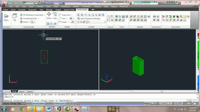 02 004 How to Place Down Duct Y Axis Part 3 смотреть онлайн