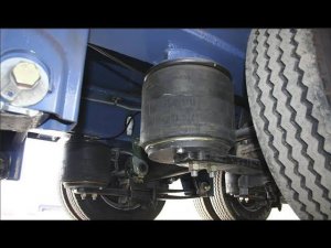 Полуприцеп Kögel  заменили все  пневмобаллоны ставим эксперимент