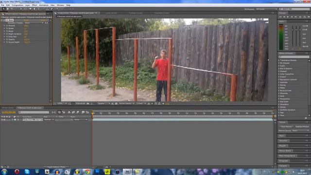 Adobe After Effects: Создание дождя смотреть онлайн