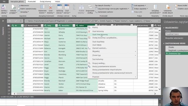 Excel Power Query 50 - Automatyczne wybieranie kolumn z tabeli z listy смотреть онлайн