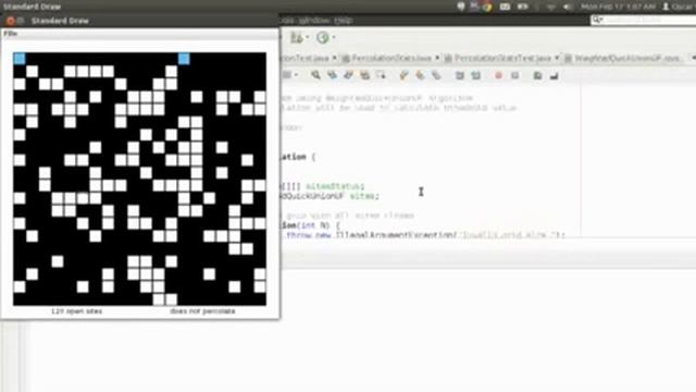 Percolation system via Monte Carlo Simulation смотреть онлайн