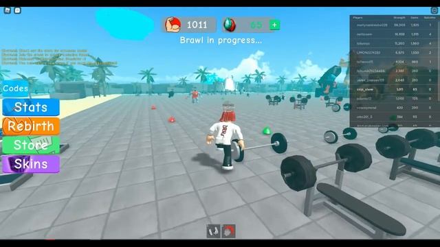 СИМУЛЯТОР КАЧКА РОБЛОКС! УБИЛ ДЕВОЧКУ ГИГАНТА! БАГНУТЫЙ СИМУЛЯТОР КАЧКА! WEIGHT SIMULATOR! ROBLOX? смотреть онлайн