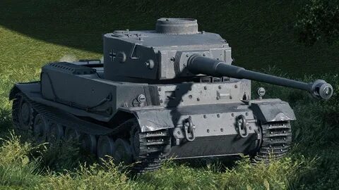 Tanks Blitz. Tiger (P) ВПИТЫВАЕТ УРОН
