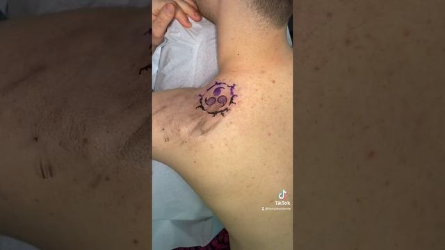 Sasuke Curse Mark Tattoo Tutorial