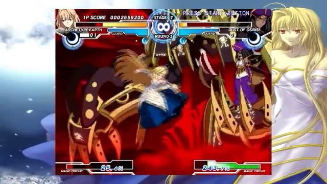 MBAACC - Archetype: Earth Arcade Mode Run смотреть онлайн