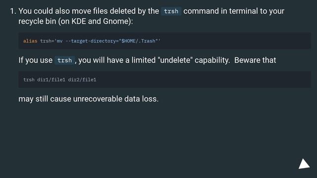 Undo the Linux trash command смотреть онлайн