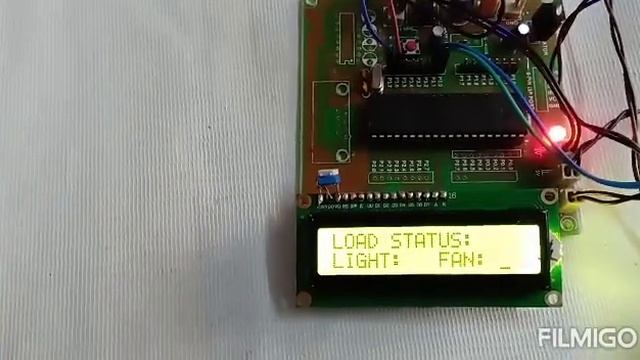 Bluetooth based load control using Micro controller - HC05 Bluetooth terminal App смотреть онлайн