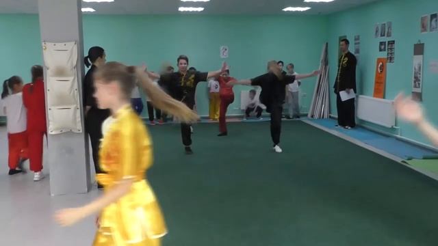 Аттестация на 5 цзи (жёлтый пояс) смотреть онлайн